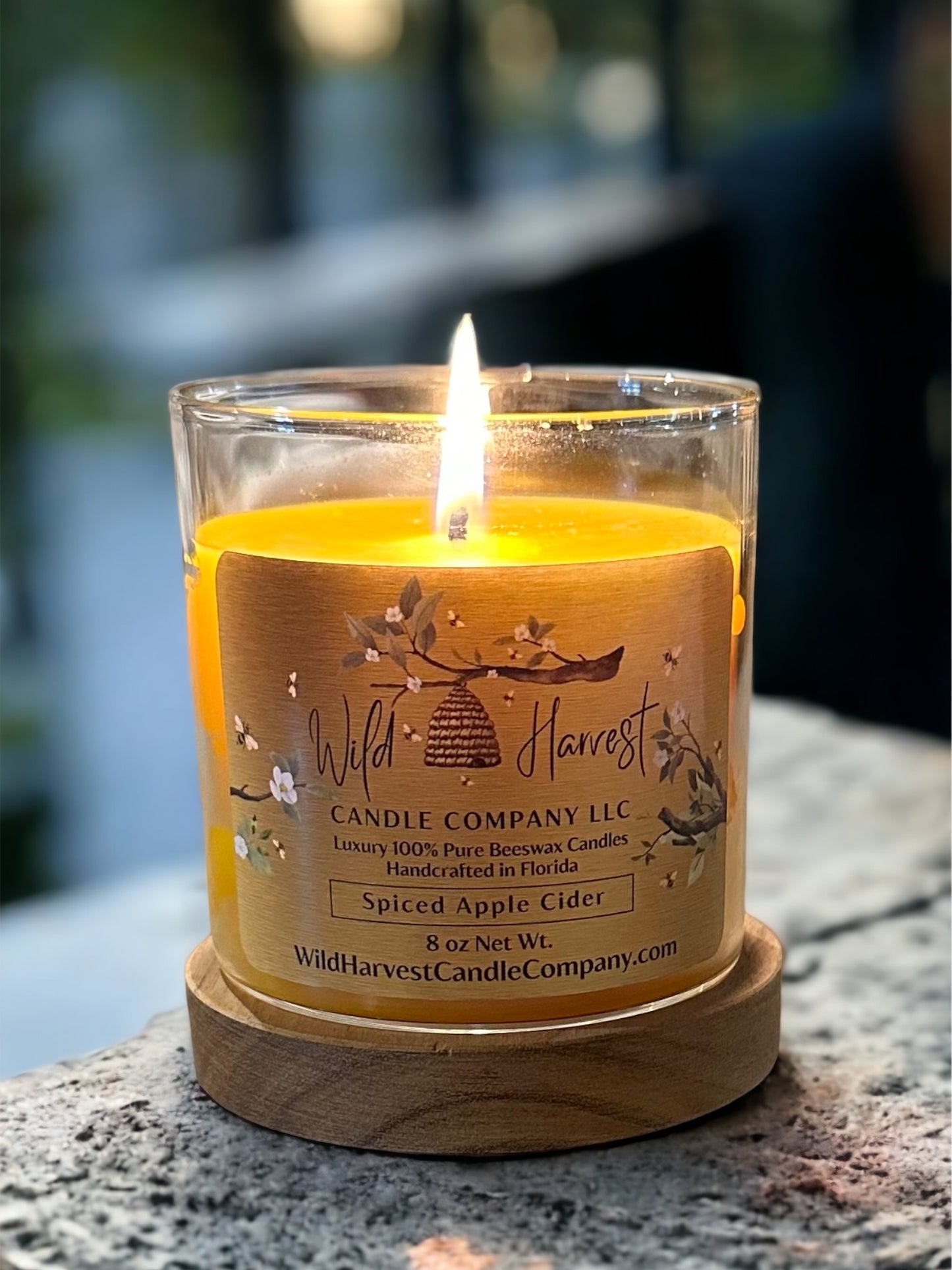 2-Pack Mix or Match 8 oz Scented Pure Beeswax Candles - Candle Gift Set