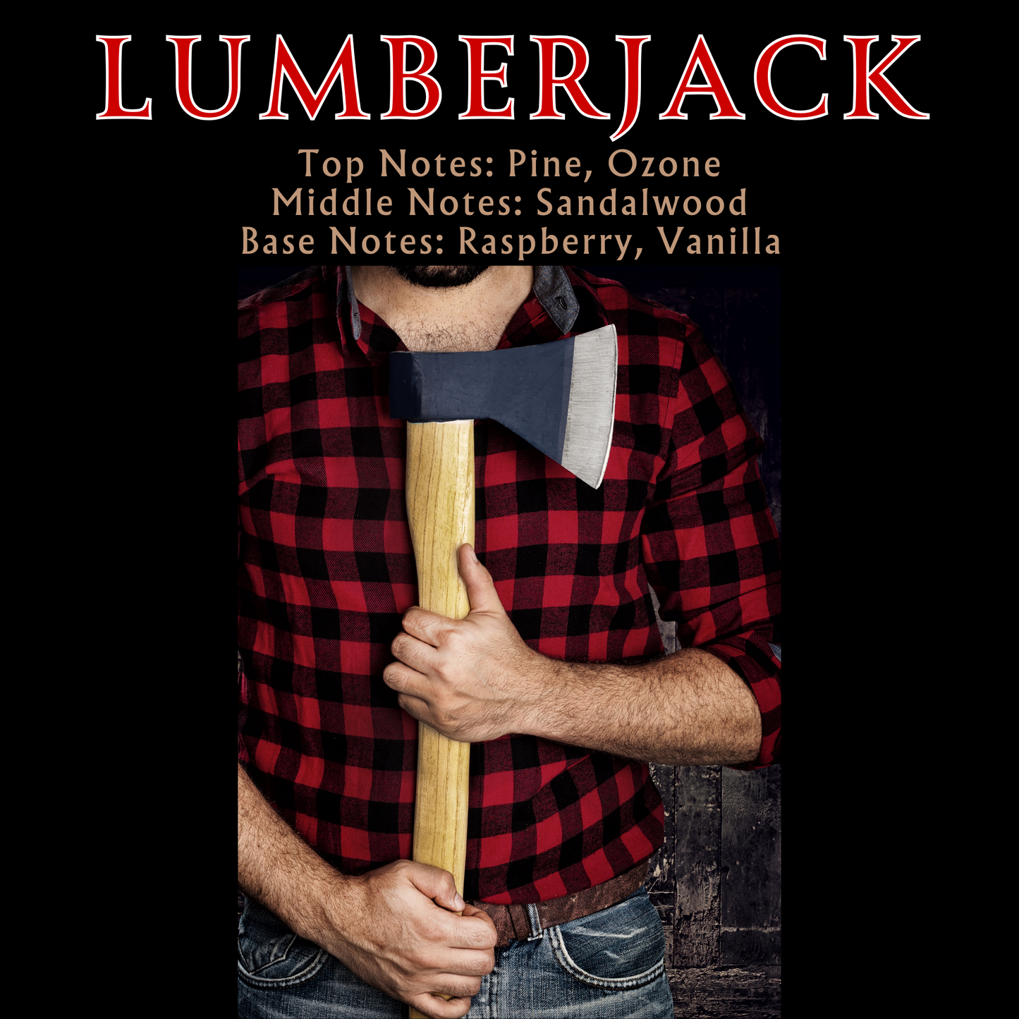 Lumberjack Scented - Pure Beeswax Melts for Warmers, (1-PACK)