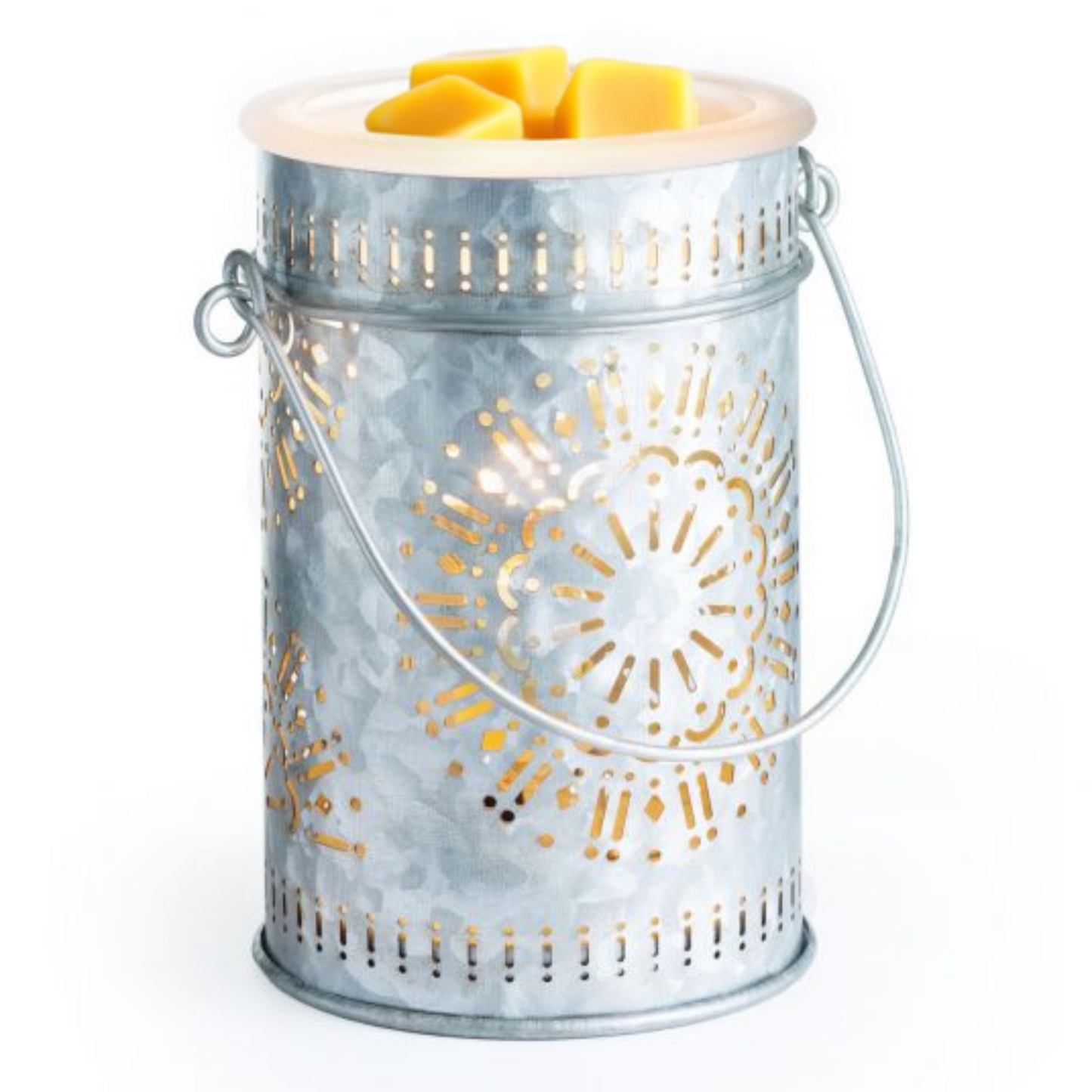 Galvanized Tin Illumination Fragrance Wax Warmer