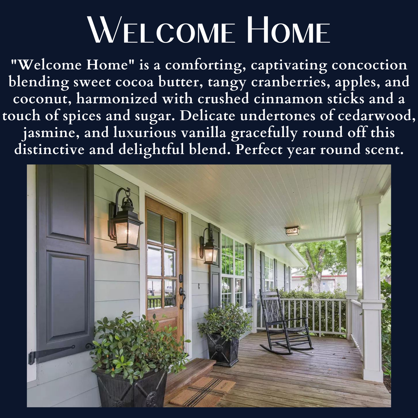 WELCOME HOME SCENTED - Pure Beeswax Melts for Warmers, (1-PACK)