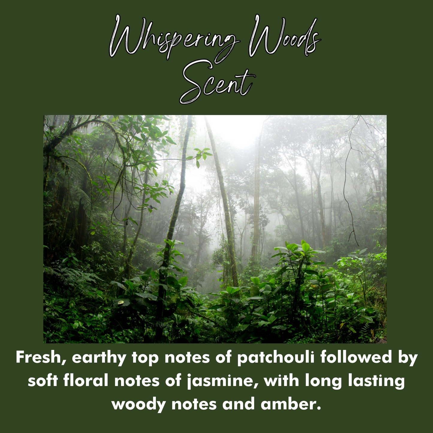 Whispering Woods Scented - Pure Beeswax Melts for Warmers, (1-PACK)