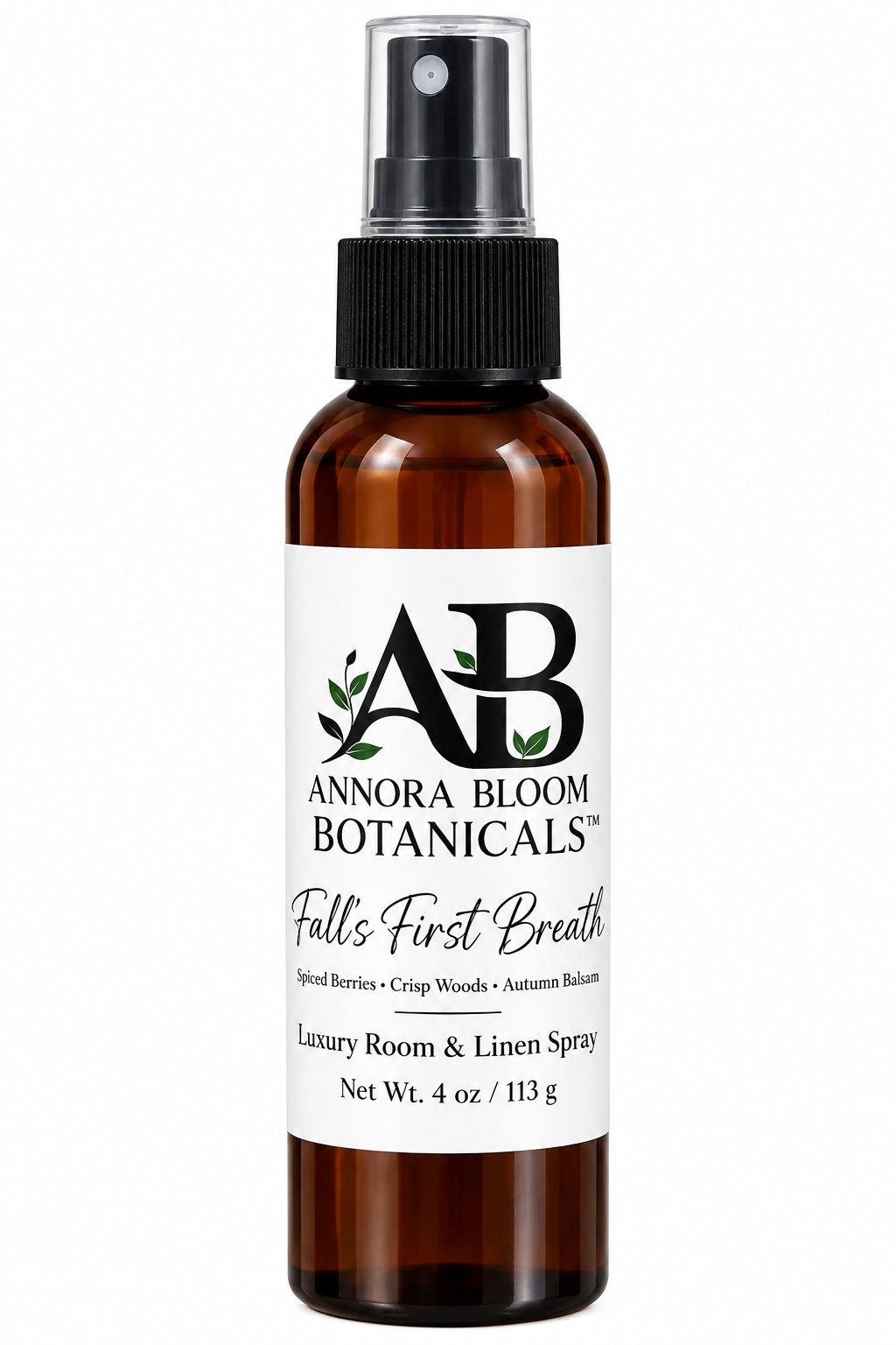 Fall's First Breath – Luxury Mini Room Spray (4 oz) By Annora Bloom Botanicals