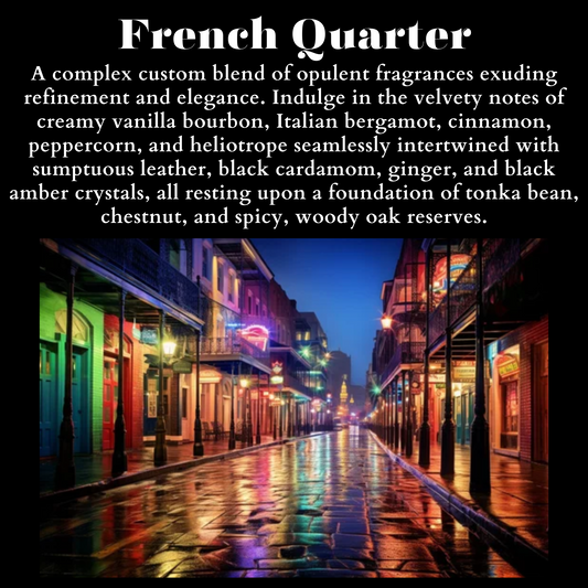 FRENCH QUARTER SCENTED - Pure Beeswax Melts for Warmers, (1-PACK)