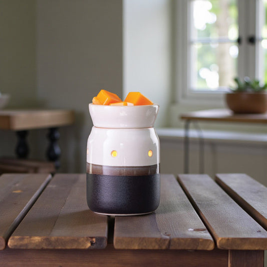 Ivory & Iron Midsize Illumination Fragrance Warmer