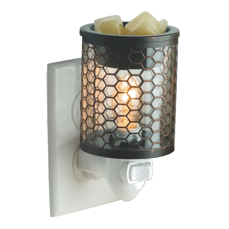 Chicken Wire Vintage Bulb Pluggable Fragrance Warmer