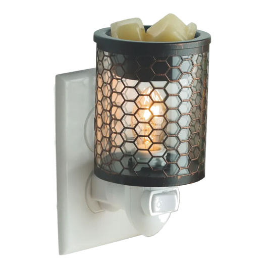Chicken Wire Vintage Bulb Pluggable Fragrance Warmer