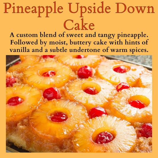 Pineapple Upside Down Cake Scented - Pure Beeswax Melts (1-Pack)