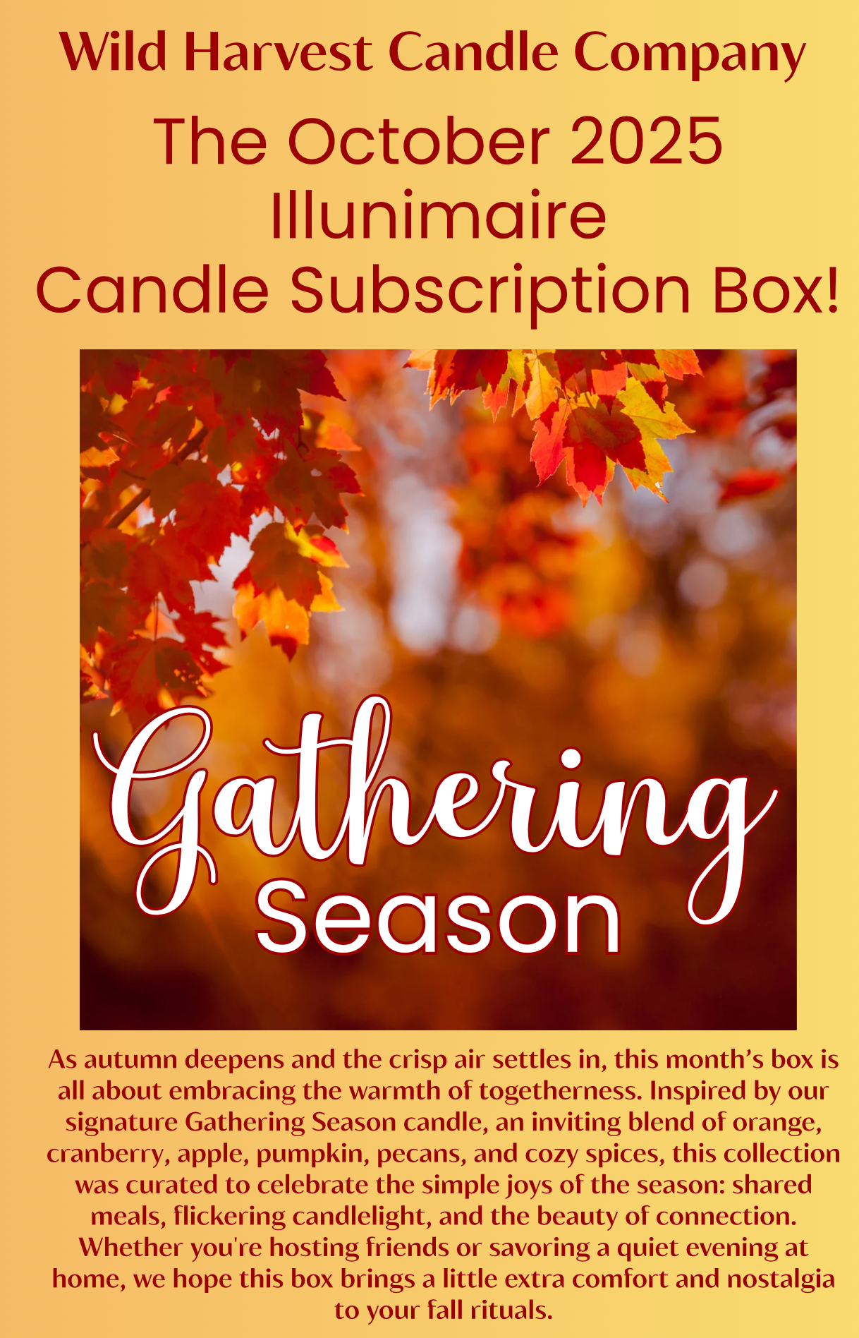 The Elite Illuminaire Beeswax Candle Club Subscription Box