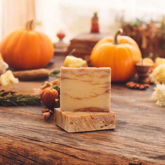 Pumpkin Crunch Cake Organic Handmade Soap