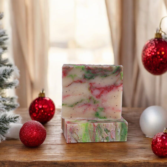 Holiday Cheer Organic Handmade Soap