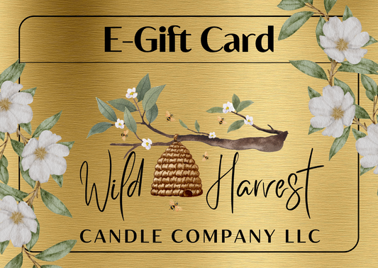 Wild Harvest Candle Company Electronic Gift Cards