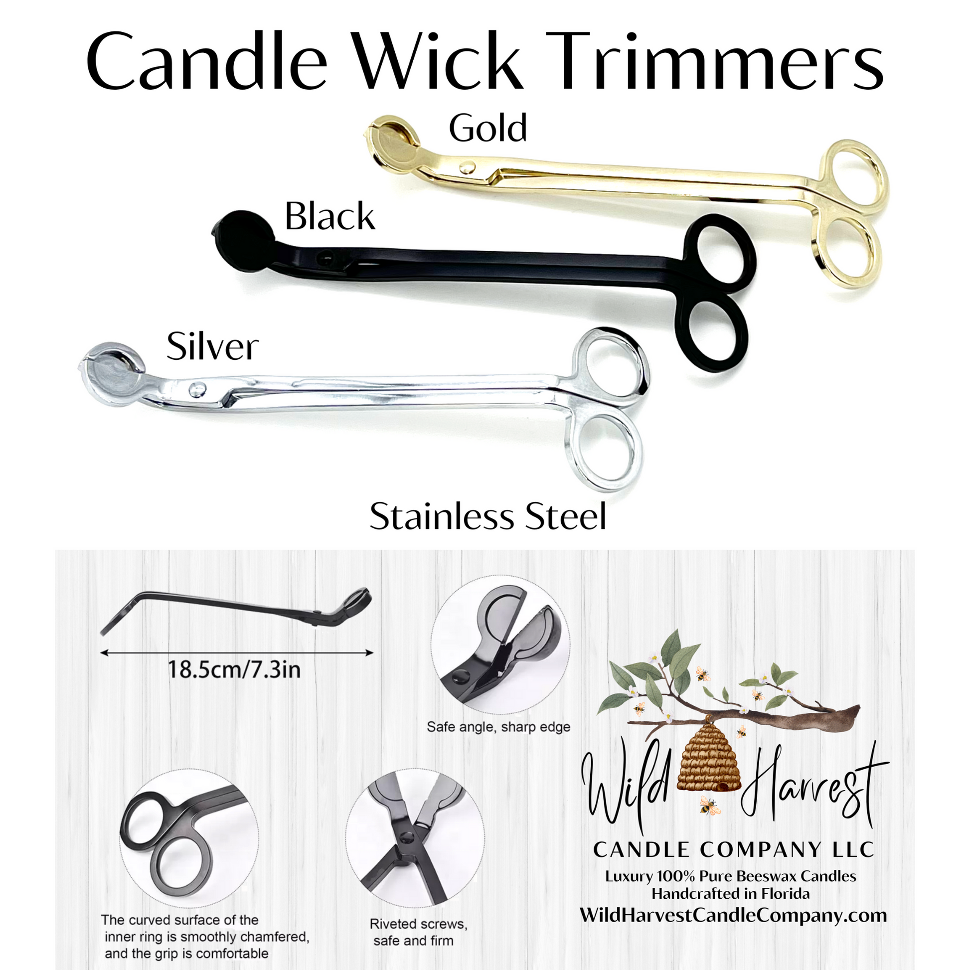 candle wick trimming tools comparison