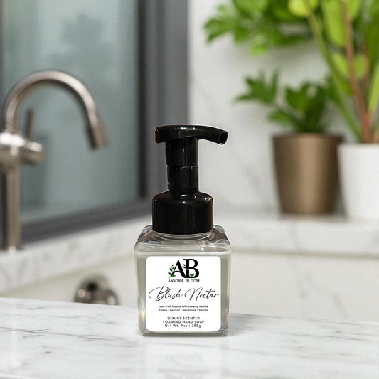 Blush Nectar – Luxury Boutique Foaming Hand Soap 9 oz | Handcrafted by Annora Bloom