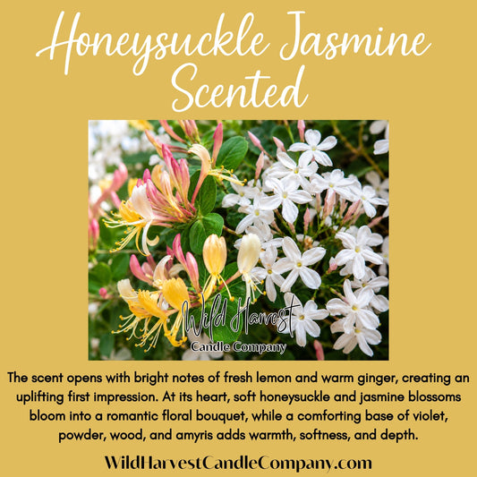 Honeysuckle Jasmine Scented - Pure Beeswax Melts (1-Pack)