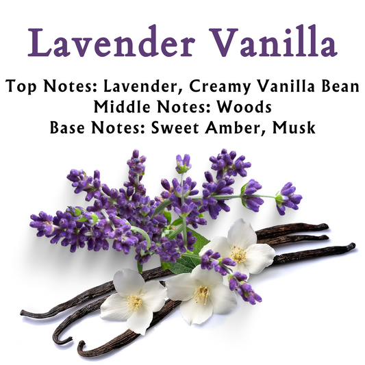 LAVENDER VANILLA SCENTED - Pure Beeswax Melts for Warmers, (1-PACK)