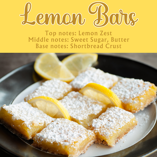 Lemon Bars Scented - Pure Beeswax Melts for Warmers (1-PACK)