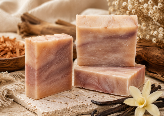 Sandalwood Vanilla Organic Handmade Soap